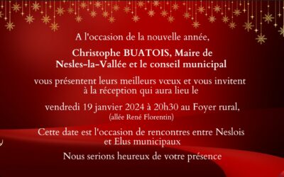 INVITATION aux vœux du Maire